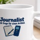 Personalisierte Tasse »Journalist«