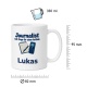 Personalisierte Tasse »Journalist«