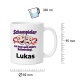 Personalisierte Tasse »Schauspieler«
