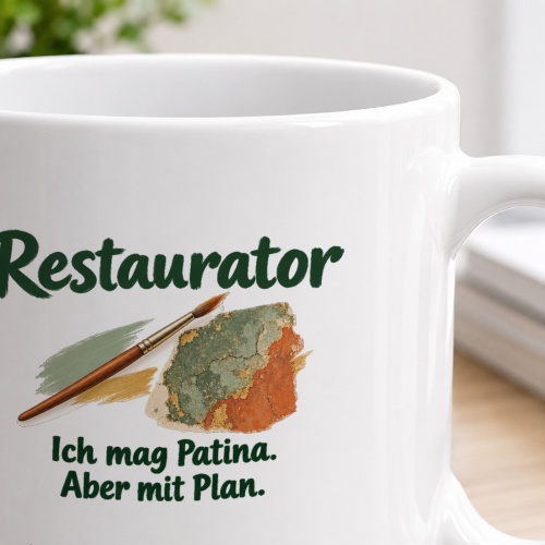 Personalisierte Tasse »Restaurator«