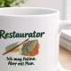 Personalisierte Tasse »Restaurator«