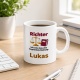 Personalisierte Tasse »Richter«