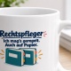 Personalisierte Tasse »Rechtspfleger«