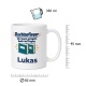 Personalisierte Tasse »Rechtspfleger«