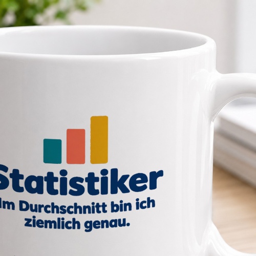 Personalisierte Tasse »Statistiker«