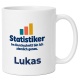 Personalisierte Tasse »Statistiker«