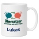 Personalisierte Tasse »Übersetzer«