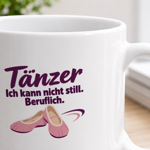 Personalisierte Tasse »Tänzer«