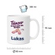 Personalisierte Tasse »Tänzer«