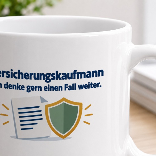Personalisierte Tasse »Versicherungskaufmann«