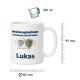 Personalisierte Tasse »Versicherungskaufmann«