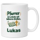 Personalisierte Tasse »Pfarrer«