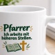 Personalisierte Tasse »Pfarrer«
