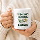 Personalisierte Tasse »Pfarrer«
