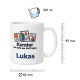 Personalisierte Tasse »Kurator«