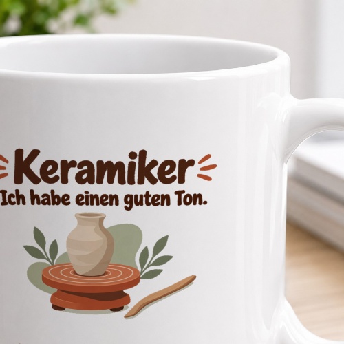 Personalisierte Tasse »Keramiker«