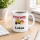 Personalisierte Tasse »Feuerwehr«
