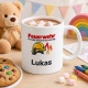 Personalisierte Tasse »Feuerwehr«