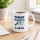 Personalisierte Tasse »Polizist«