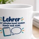 Personalisierte Tasse »Lehrer«