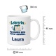 Personalisierte Tasse »Lehrerin«
