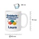 Personalisierte Tasse »Erzieherin«