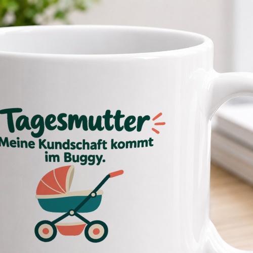 Personalisierte Tasse »Tagesmutter«
