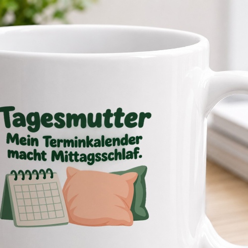 Personalisierte Tasse »Tagesmutter«