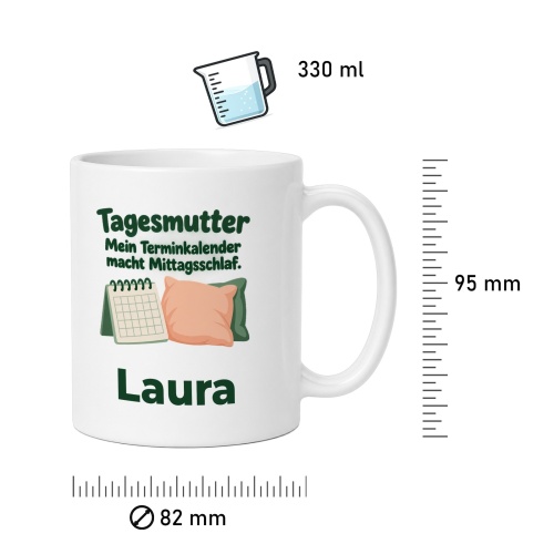 Personalisierte Tasse »Tagesmutter«
