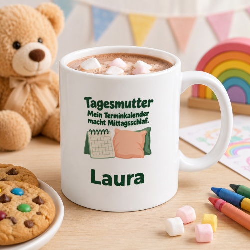 Personalisierte Tasse »Tagesmutter«