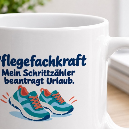 Personalisierte Tasse »Pflegefachkraft«