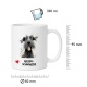 Tasse »Riesenschnauzer Herz«