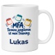 Personalisierte Tasse »MFA«