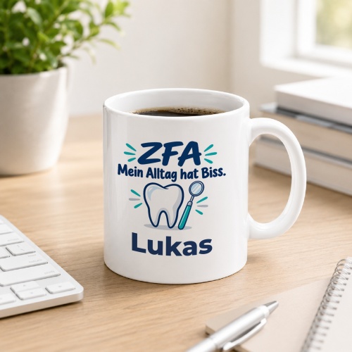 Personalisierte Tasse »ZFA«