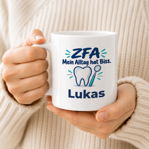 Personalisierte Tasse »ZFA«