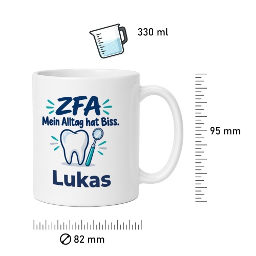 Personalisierte Tasse »ZFA«