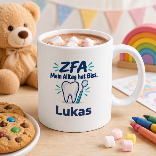 Personalisierte Tasse »ZFA«