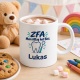 Personalisierte Tasse »ZFA«