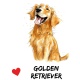 Tasse »Hund Golden Retriever«