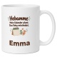 Personalisierte Tasse »Hebamme«