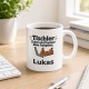 Personalisierte Tasse »Tischler«