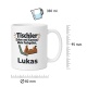 Personalisierte Tasse »Tischler«