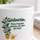 Personalisierte Tasse »Gärtnerin«