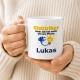 Personalisierte Tasse »Elektriker«
