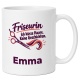 Personalisierte Tasse »Friseurin«