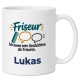 Personalisierte Tasse »Friseur«
