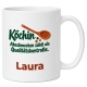 Personalisierte Tasse »Köchin«