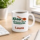 Personalisierte Tasse »Köchin«