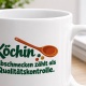 Personalisierte Tasse »Köchin«