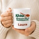 Personalisierte Tasse »Köchin«